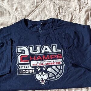 Hanes Navy Blue ComfortSoft Tagless Tee